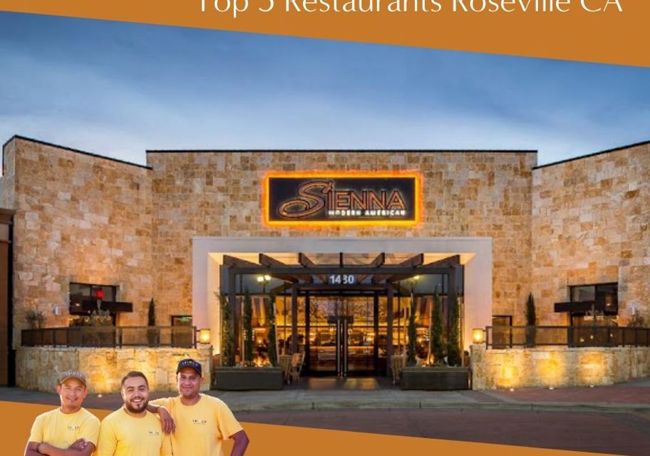 Top Five Restaurants in Roseville, CA